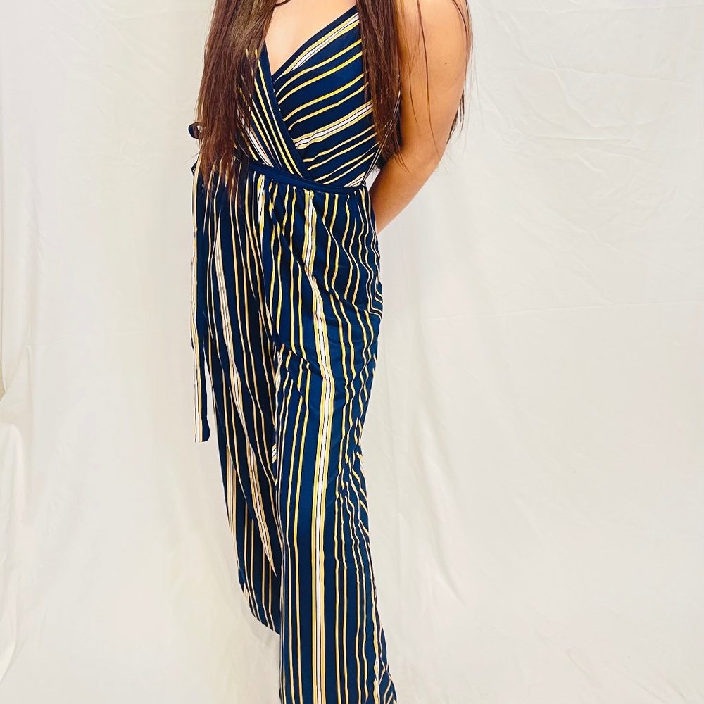 Jumpsuit - Navy/Combo